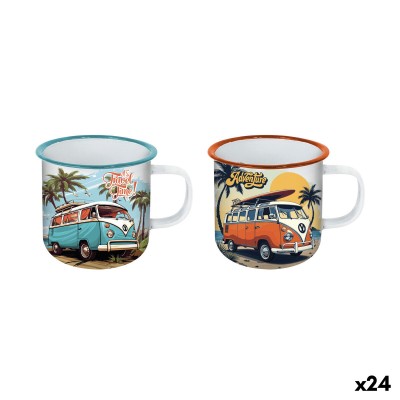 Tasse mug Privilege PRIVILEGE 500 ml Acier émaillé (24 Unités)