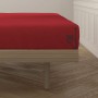 Fitted bottom sheet Happy Home Mix Colors Red Small double
