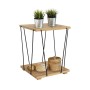 Table d'appoint MobleKit Marron Noir 31,8 x 31,8 x 38,5 cm (4 Unités)