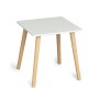Side table MobleKit White Brown 40 x 40 x 40 cm (2 Units)