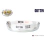 Plat à Gratin Quttin Quttin Transparent verre Oblongue 2,2 L 30,1 x 20,9 x 6,3 cm (6 Unités)