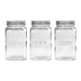 Jar La Mediterránea Transparent 1,3 L (12 Units)
