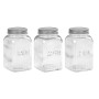Jar La Mediterránea Transparent 1,3 L (12 Units)