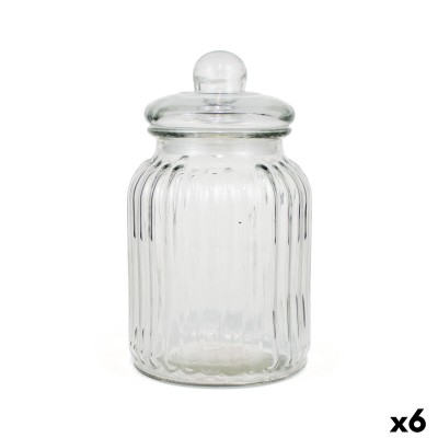 Jar La Mediterránea CUISINE Transparent 2,5 L (6 Units)
