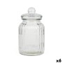 Jar La Mediterránea CUISINE Transparent 2,5 L (6 Units)