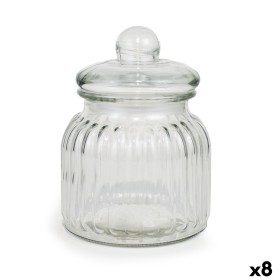 Bocal La Mediterránea CUISINE Transparent 1,5 L (8 Unités)