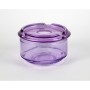 Ashtray Confortime Glass 11,4 x 11,4 x 7,4 cm (24 Units)