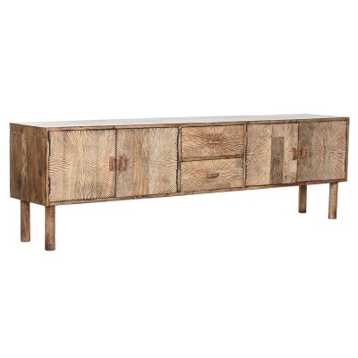 TV furniture Home ESPRIT Natural 180 x 34,5 x 54 cm