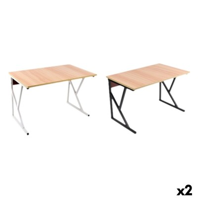 Étagère Confortime Bois Métal 54 x 34,5 x 33 cm (2 Unités)