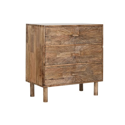 Commode Home ESPRIT Naturel Moderne 80 x 42 x 85 cm