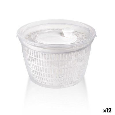 Centrifugeuse à salade Dem Blanc Transparent 5 L polypropylène (12 Unités)