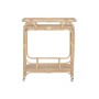 Chariot de service Home ESPRIT Naturel 76 X 43 X 85,5 CM