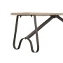 Bench Home ESPRIT Black Natural Iron Teak 152 X 41 X 46 CM