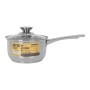 Saucepan with Lid Quttin New neron Silver Steel Ø 16 cm 2 L 33 x 17,5 x 10 cm (4 Units)