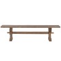 Banc Home ESPRIT Naturel Bois Recyclé 180 X 38 X 45 CM