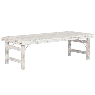 Table Basse Home ESPRIT Blanc 148 X 69 X 47 CM