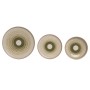 Tableware Home ESPRIT Green Stoneware 18 Pieces