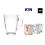 Piece Coffee Cup Set La Mediterránea Naira Transparent 2 Pieces (36 Units)