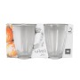 Ensemble de tasses à café La Mediterránea Naira Transparent 2 Pièces (36 Unités)
