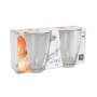 Piece Coffee Cup Set La Mediterránea Naira Transparent 2 Pieces (36 Units)