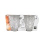 Ensemble de tasses à café La Mediterránea Naira Diamond Transparent 2 Pièces (36 Unités)