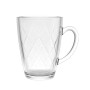 Ensemble de tasses à café La Mediterránea Naira Diamond Transparent 2 Pièces (36 Unités)