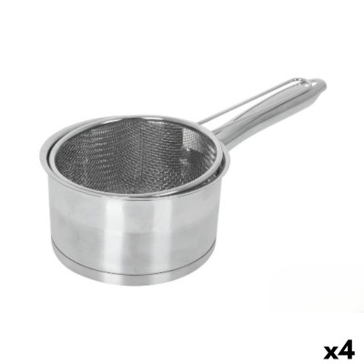 Saucepan Quttin Hermes Silver Ø 16 cm 1,8 L (4 Units)