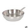 Pan Quttin CAESAR Silver Steel Ø 28 cm (4 Units)
