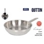 Pan Quttin CAESAR Silver Steel Ø 22 cm (6 Units)
