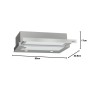 Conventional Hood Hisense CH6TL4BX     60 Steel