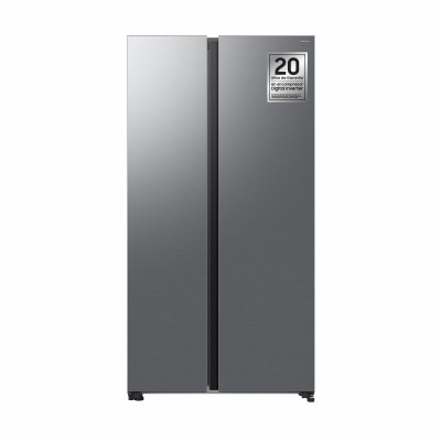 Combined Refrigerator Samsung RS70F65QETEF Steel