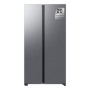 Combined Refrigerator Samsung RS70F65QETEF Steel