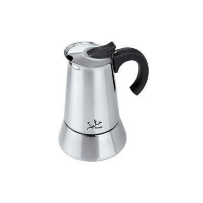 Italian Coffee Pot JATA CAX112 ODIN   * Silver Stainless steel Steel