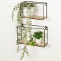 Shelves Max Home Iron MDF Wood (2 Units)