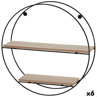 Coat rack Max Home Iron MDF Wood (6 Units)