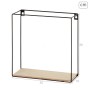 Étagère Max Home Fer Bois MDF 30 x 30 x 10 cm (4 Unités)