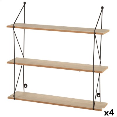 Étagère Max Home Fer Bois MDF 50 X 49 X 12 CM (4 Unités)