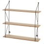 Étagère Max Home Fer Bois MDF 50 X 49 X 12 CM (4 Unités)