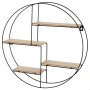 Étagère Max Home Fer Bois MDF 50 x 50 x 10 cm (4 Unités)