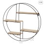 Étagère Max Home Fer Bois MDF 50 x 50 x 10 cm (4 Unités)