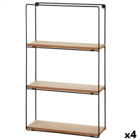 Shelves Max Home Iron MDF Wood 30 x 50 x 10 cm (4 Units)