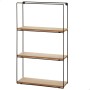 Shelves Max Home Iron MDF Wood 30 x 50 x 10 cm (4 Units)