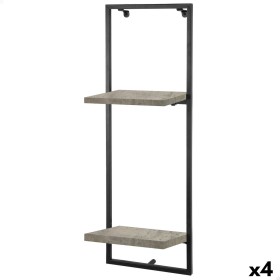 Shelves Max Home Iron MDF Wood 25 X 75 X 20 CM (4 Units)