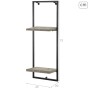 Étagère Max Home Fer Bois MDF 25 X 75 X 20 CM (4 Unités)