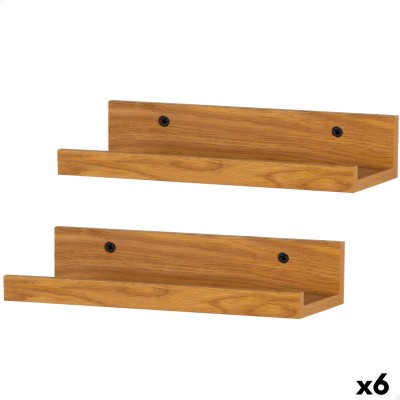 Etagères Max Home Bois MDF 25 X 5 X 10 CM (6 Unités)