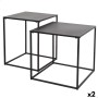 Jeu de 2 tables Max Home 38 x 37 x 38 cm (2 Unités)