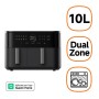 Friteuse à Air Xiaomi DUAL ZONE AF 10L Noir 2700 W 10 L