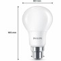Lampe LED Philips 60 W Mat Vert tendre F 8 W 60 W B22 3 Unités (2700 K)