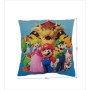 Coussin Mario Bros 41 x 3 x 39 cm Multicouleur Polyester Enfant