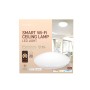 Ceiling Light muvit iO iO White Metal Wi-Fi (2700 K) (6500 K)
